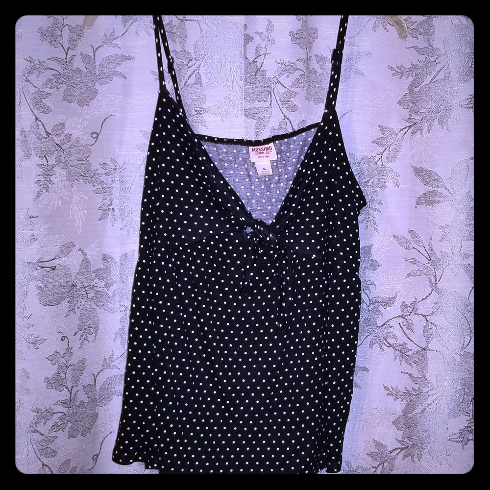 Poka dot top